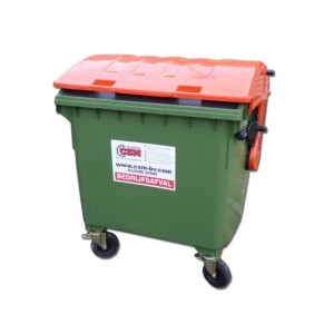 Rolcontainer 1100 liter